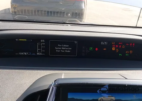 2019 Toyota Prius Prime Advanced z USA, uszkodzony, nr VIN JTDKARFP6K3104962